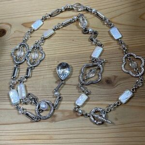 Stephen Dweck Designer necklace Sterling Silver 925 and shells, authentic ♥️